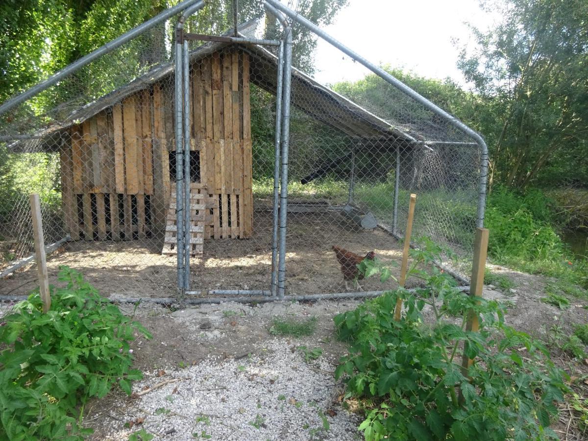 La Ferme De L'Isle Et Sa Roulotte Bed & Breakfast Avaray Exterior photo
